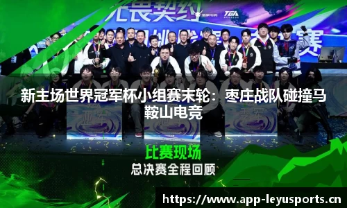 新主场世界冠军杯小组赛末轮：枣庄战队碰撞马鞍山电竞